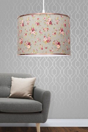 مصباح عجلة MNZ-Flower Lamp Lamp Lamp Candle ABS Lampshade-6300 - Vivido Abajur