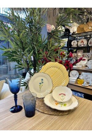 MNZ-Flower Line 24 Piece عشاء مجموعة SMC 002 - ROY KING