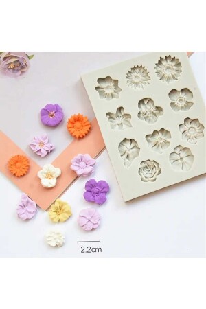 MNZ-Flower Paradise سليكون شمعة قماش مجموعة - Hobi Yap