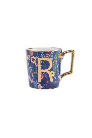 (MNZ-Flower R Letter Mug 153) 03.06.6930 - Karaca