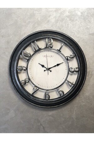 MNZ-Flowing Seconds آلية صمتة ساعة جدارية ديكورative wall clock 46 cm MR-86 - EMORES