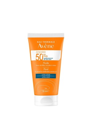 MNZ-Fluide SPF 50+ واقي شمسي للبشرة الطبيعية أو المزدوجة 50 مل - Avene
