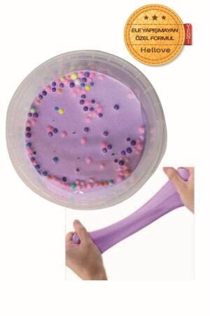 خُبز لعب من النخيل الرغوئي MNZ-Foamy Slime، غير المقلب، النخيل الرغوئي 1 قطعة - Hellove