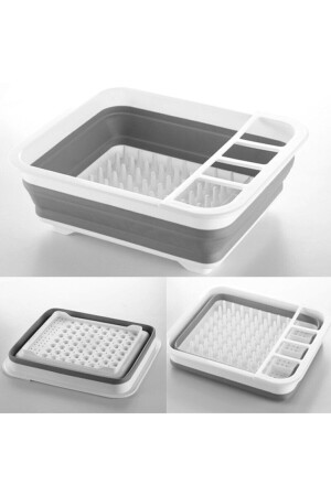 MNZ-Folding سليكون صحن الأطباق السلة صحن رف الصفائح حامل الصفائح - Cosargroup