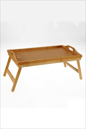 MNZ-Folding Leg Bamboo Bed Tray Fma08537 8699975609152 - Fame Kıtchen