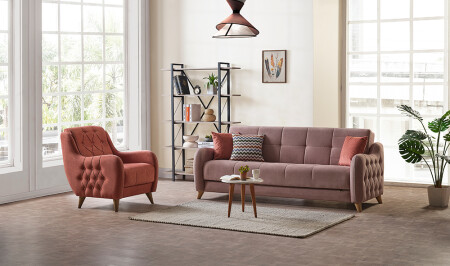 غرف معدنية من مجموعة مقاعد MNZ-Forest - Cadde Yıldız