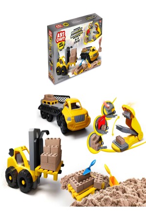 MNZ-Forklift Operator بناء الرمل السكني المجموعة 750 جرام -ميت - Avda