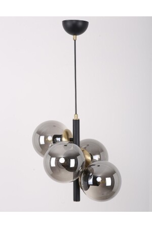 MNZ-Forte Black Antique مدخن الزجاج الشموع 705202211 - MŞ Aydınlatma