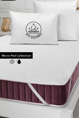 MNZ-Four Corner Liquid Proof Baby Child Bed Protector حمية السرير 70x140 - Favora