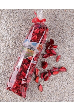 MNZ-Fragrant حقيقية جفاف الورود الورودية حمراء مظلمة 100 غر Gulistan - Tiktak Sepette