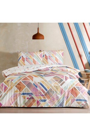 MNZ-Fresh Ranforce مزدوج الشباب الموضة غطاء غطاء القماش مجموعة وردي 000001000045516001 - Taç