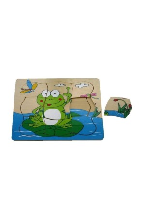 مرحلة تطوير MNZ-Frog لغز رياض الأطفال ألعاب تعليمية 4590 - Laylay Toys