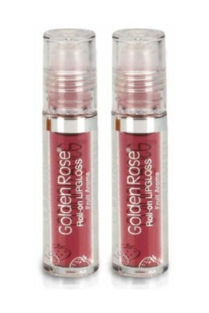 MNZ-Fruity Lip Gloss Roll على الفراولة - Golden Rose