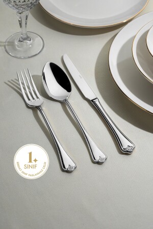 MNZ-FULYA SADE 72 PIECES BOXED FORK و SPOON KNIFE SET 10049 - Nehir