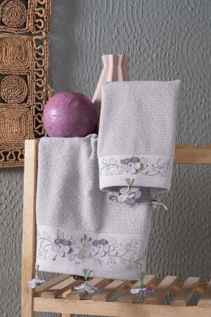 MNZ-Funda غرز 2 قطعة منشفة مجموعة ليل 30x50 50x80 ARL01999 - Arliva Home