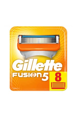 MNZ-Fusion 5 إعادة التعبئة اليدوية 8 قطع من الخريطة - Gillette