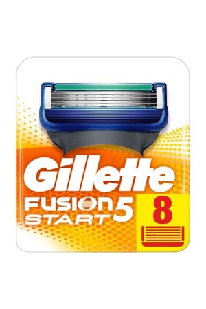 MNZ-Fusion5 Start استبدال شفرات الصفر 8 Pack - Gillette