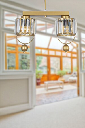 MNZ-Gallon 2. li Lux Crystal Antique Row Chandelier BEG1028BEG02-1 - Begüsa