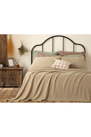 MNZ-Genesis Soft Touch Double Sleeper Set 200x220 سم بيج TYC00450568920 - English Home