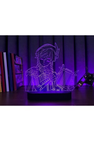 MNZ-Genshin Impact - مصباح طاولة Venti Anime PTR-431 - PETRADESIGN