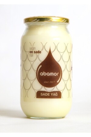 MNZ-Ghee 900 gr (مشار إليها جغرافيا - غيه من الغنم - غيه - خالية من اللاكتوز - غيه) - Abamor Sadeyağ