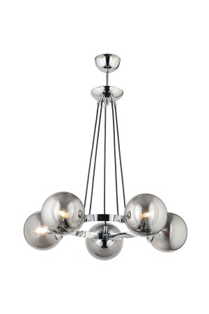 MNZ-Ghiacciolo مصباح معلق ديكوراتي شمعة 5 قطع كروم ARZ124-21-05 - LampaLuce