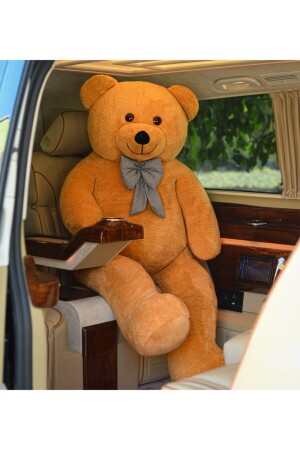 MNZ-Giant Large Plush Teddy Bear 170 سم هدية الدب (100% محلية) بني TR0912202103 - Özgüner Oyuncak