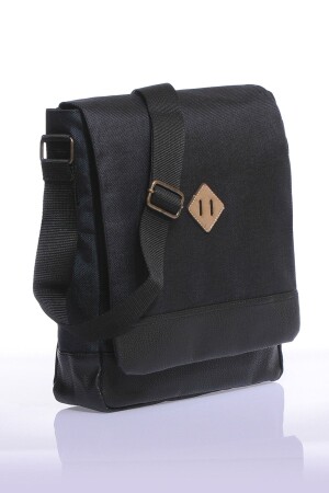 MNZ-Gk15 البريد عمودي حقيبة الجسم المتقاطع الأسود 20uhk00061 - By Hakan