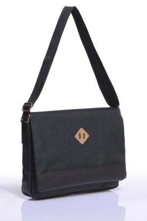 MNZ-Gk16 البريدة مسطحة كيس الجسم المتقاطع الأسود 20UHK00062 - By Hakan