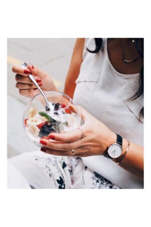 MNZ-Glass Jar تقديم القهوة مجموعة من 4 - Paşabahçe