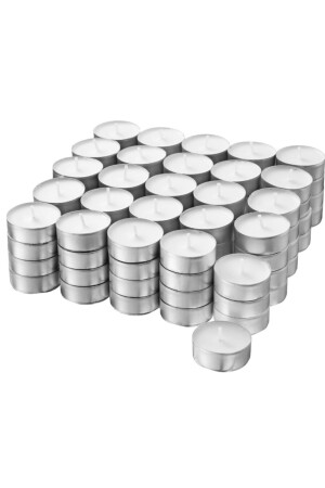 MNZ-Glimma Tealight Candle White IK00025 - IKEA