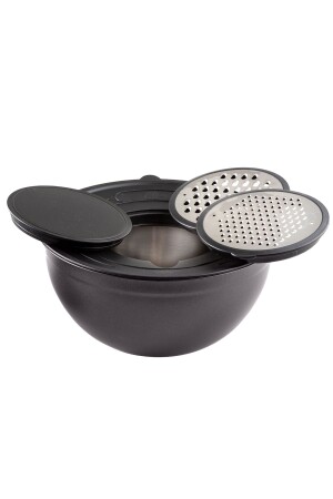 (MNZ-Globe) حاوية تخزين 5 قطع من المفتاحات (Matte Black 500) 01. 01. 9167 - Jumbo