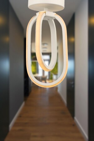 MNZ-Göktuğ 3 لون LED التصوير السقف واحد شمعة أبيض 300 001 0613 51 - Begüsa