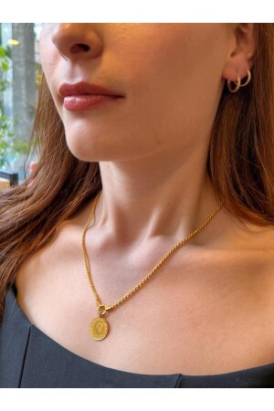 MNZ-Gold ربع حبل عنق 50 سم CKL4801 - Tufanlar Kuyumculuk