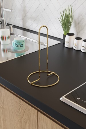 MNZ-Gold مطلي من الصلب المملأ من الصلب المملأ من الماسحات الحجرية، حامل من الماسحات المعدنية BinoGold18 - Bino