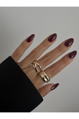 حلقة (قطع) قابلة للتعديل عبر هليكس من طراز MNZ-Gold Color - Lavian Accessories