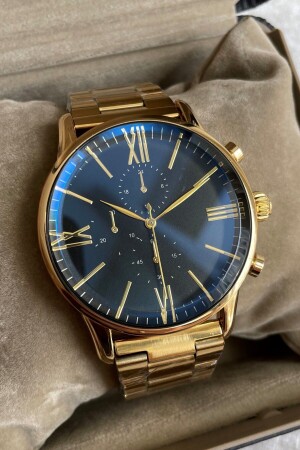 ساعة اليد الرائعة من طراز MNZ-Gold Color Unisex Premium LRBEYE211 - Leerybee