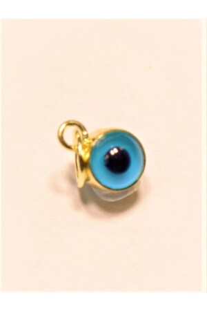 MNZ-Gold Evil Eye ذو رصاصة عين معلق 14690 - Hakan Güler Kuyumculuk