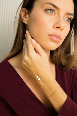 MNZ-Gold Sequin Chain Shahmeran - Modex