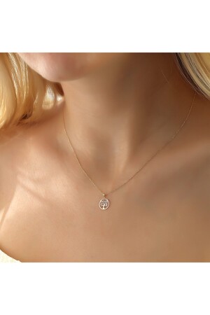 MNZ-Gold Tree of Life قلادة SV0425 - Glorria