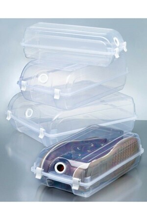 صندوق الأحذية للرجال من MNZ-Gondola رب 12 قطعة - Gondol Plastik