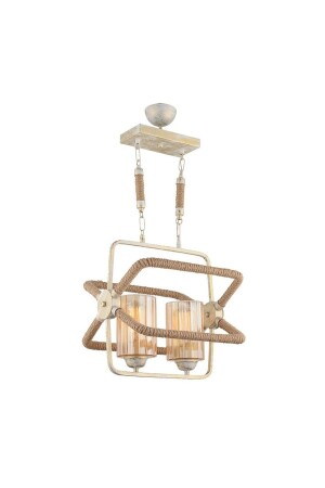 (MNZ-Gondola) قطعة 2 حبل رستيكي حقيقي (Patinal) - Taşcan Aydınlatma