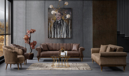 مجموعة غرفة المعيشة MNZ-Grant - Cadde Yıldız