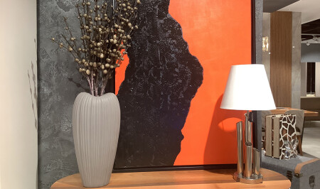 موز من الـ MNZ-Gray مع الزهور - 20315 - Cadde Yıldız