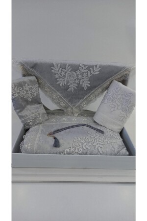 مجموعة من المواد المختلفة من الـ MNZ-Gray - ceyizimdekor