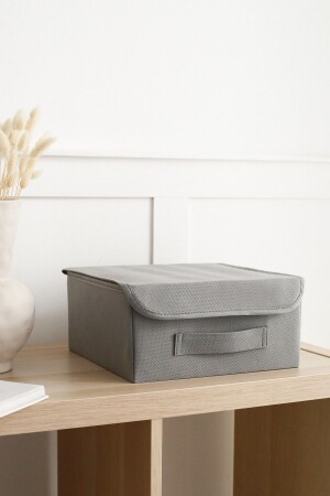 MNZ-Gray غطى الوزارة الدرج الداخلي المجوهرات تجميل الغسيل قابلة للتثبيت صندوق التخزين منظمة KCK-KPK-DUZG - Rek Home