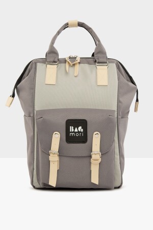 كيس الأم الأم المجنون للمرأة من نوع MNZ-Gray مع الشعار M000003884 - Bagmori