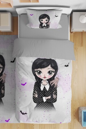 (MNZ-Gray Wednesday and Thing) نمط واحد للأطفال - Evpanya