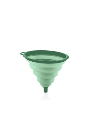 فانيل أوكورديون السيليكون المثبت (MNZ-Green Space-Saving Foldable Silicone Accordion Funnel) - Qlux Ideas