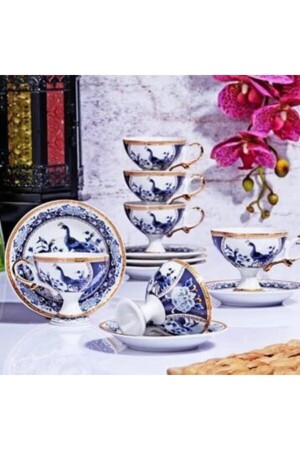 MNZ-Gsa58 كوب بطاقة البورسلين مجموعة 6 قطع 2019ST000641 - Kosova